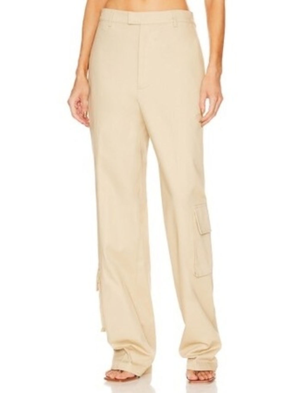Helsa Chino Cargo Trousers in Khaki